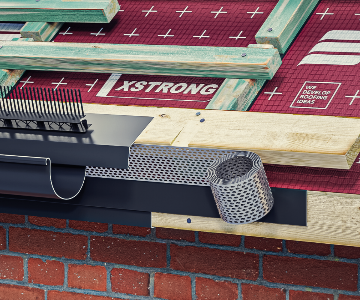 Eurovent® EAVES GRATE ALU montaż