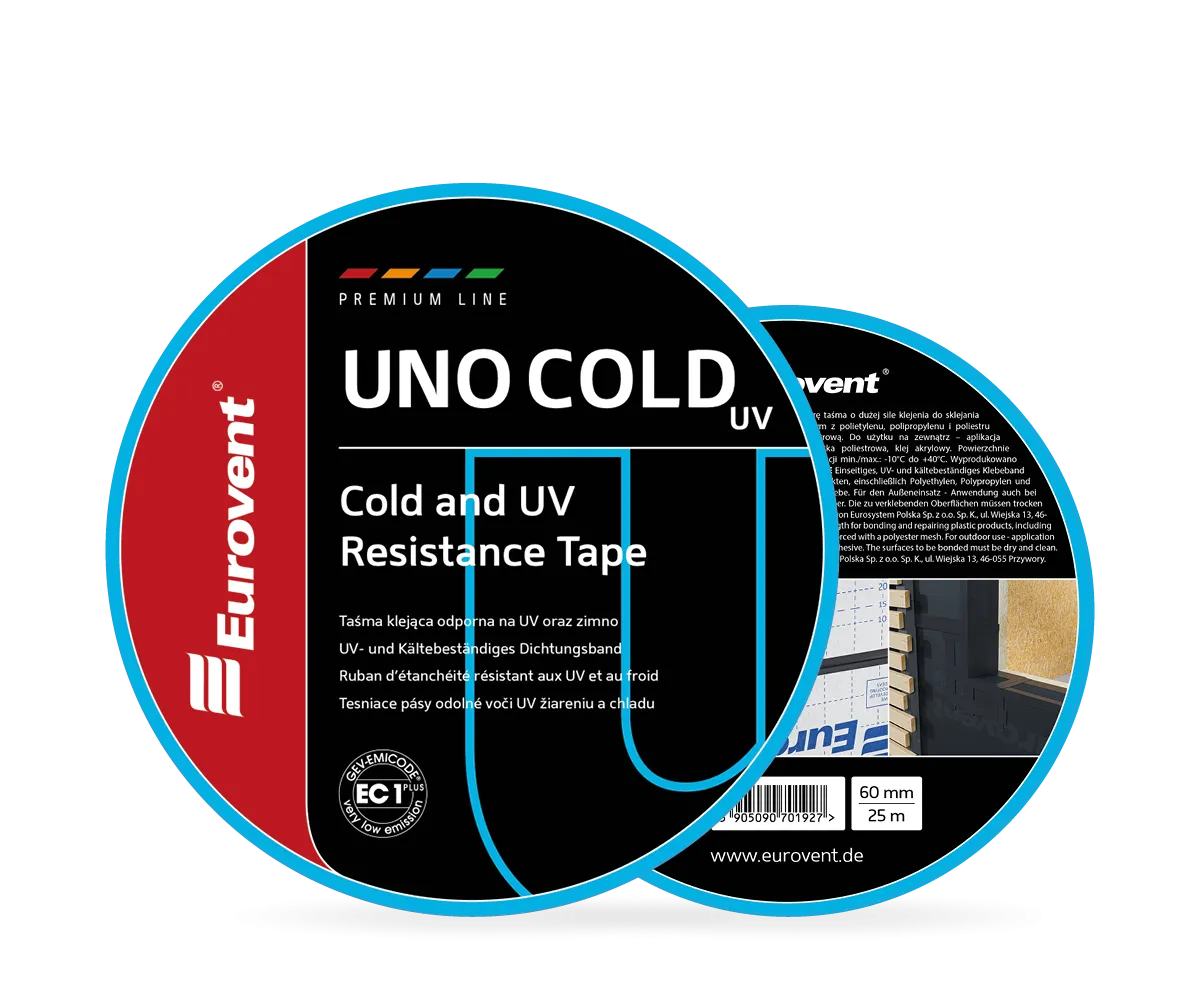 Eurovent® UNO COLD UV - etykieta produktu