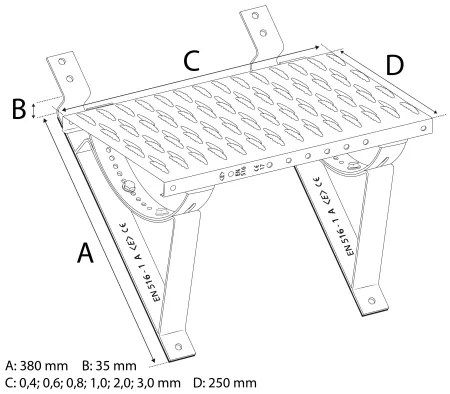 PLATFORM SET METAL JANOSIK