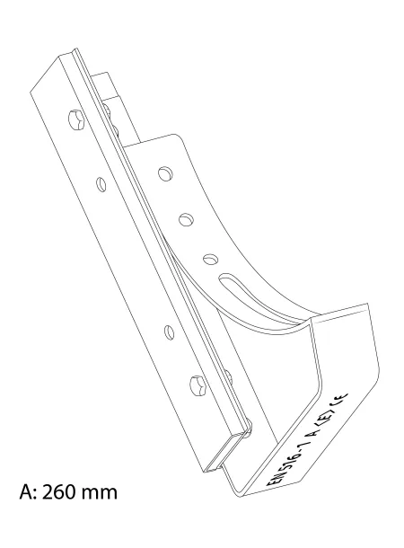 rys  SUPPORT METAL FLAT