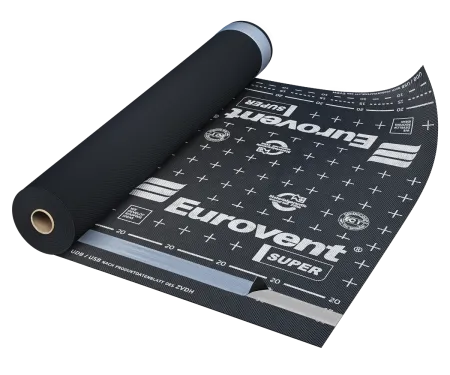 Eurovent® SUPER BLACK SK2 - zdjecie produktu, zintegrowane paski klejace