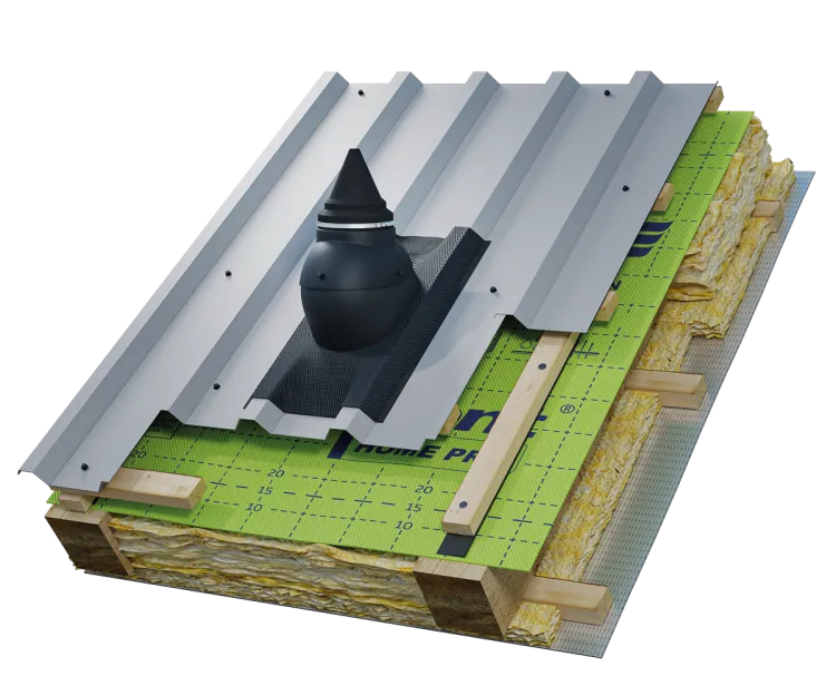 Eurovent® SATTOS X BITU UNI EPDM montaż
