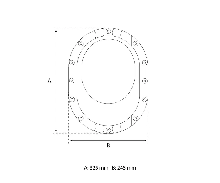  Eurovent® VENTOS X G18 rysunek TOP